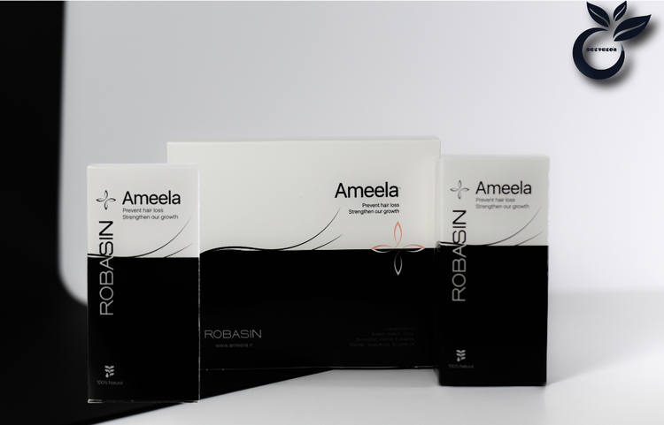 ameela پودر آمیلا تدبیرگران عاملیت پرواره محمد مهدی پرواره پک مو آمیلا 02191303126