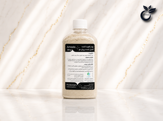 پودر آمیلا رباسین پودر گیاهی تقویت و تنظیم کننده چربی مو 300g امیلا بوستان یزد ameela آمیلا